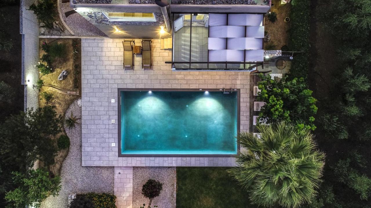 Petronila Luxury Villa With Heated Private Pool Kíszamosz Kültér fotó