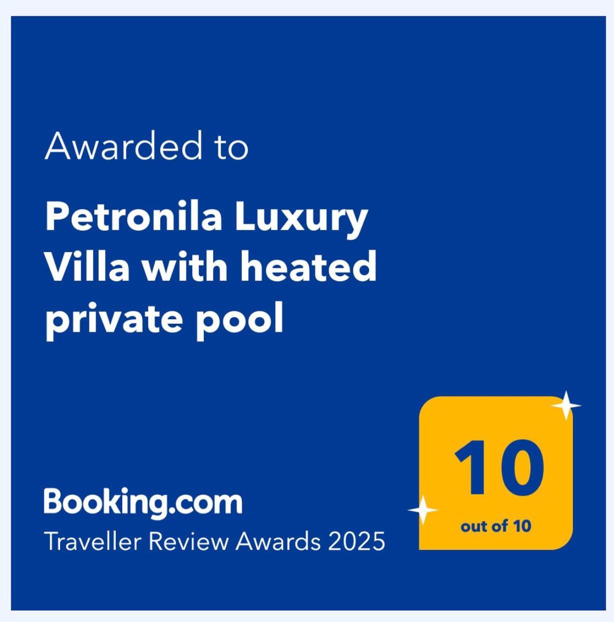 Petronila Luxury Villa With Heated Private Pool Kíszamosz Kültér fotó